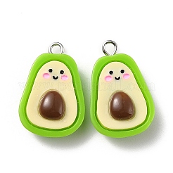 10Pcs Resin Pendants&nbsp;RESI-FP0001-11