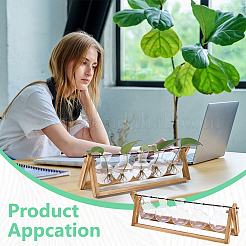 PET Bulb Shape Hydroponic Vase&nbsp;AJEW-WH0709-387A