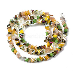 Electroplate Glass Beads Strands&nbsp;EGLA-N002-06D