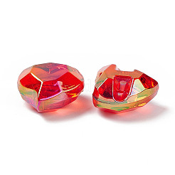 Transparent Acrylic European Beads&nbsp;OACR-H015-13