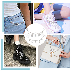 4Pcs Iron Boot Strap Chains&nbsp;HJEW-OC00220