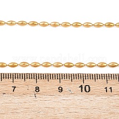 304 Stainless Steel Oval Ball Chain Y Necklaces for Women&nbsp;NJEW-Z104-02G