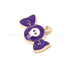 Halloween Alloy Enamel Pendants&nbsp;AL-CBA5CD4-03G-01