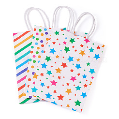 12Pcs 3 Styles Rectangle Paper Gift Bags&nbsp;ABAG-TA0001-84
