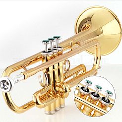 2 Set 2 Color ABS Trumpet Snap Clasps&nbsp;FIND-FH0003-17