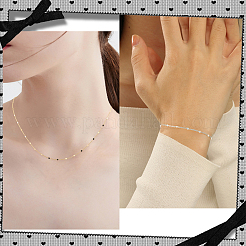 DIY Chain Necklace Jewelry Kits&nbsp;DIY-BBC0002-38
