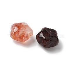 Natural Hematoid Quartz/Ferruginous Quartz Beads&nbsp;G-D307-D01
