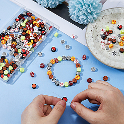300Pcs Handmade Polymer Clay Beads&nbsp;CLAY-DC0001-16
