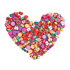 280Pcs 14 Style Handmade Polymer Clay Beads&nbsp;CLAY-SZ0001-56