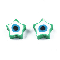Handmade Polymer Clay Beads&nbsp;CLAY-T019-09A