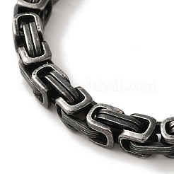 316 Surgical Stainless Steel Byzantine Chain Bracelets&nbsp;BJEW-Q349-02B