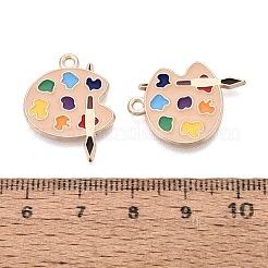 Alloy Enamel Pendants&nbsp;ENAM-Q004-01KCG-25