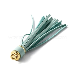 PVC Tassel Pendant&nbsp;FIND-WH0108-47C