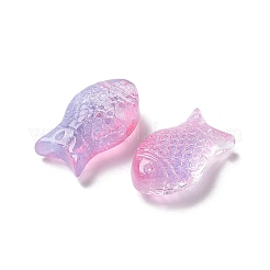 Baking Paint Transparent Glass Beads&nbsp;GLAA-I050-10L