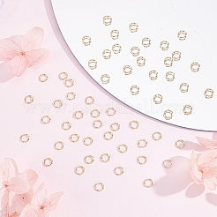 6 Bags Brass Open Jump Rings&nbsp;KK-BBC0027-73