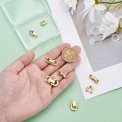 6Pcs 3 Styles 304 Stainless Steel Fold Over Clasps&nbsp;STAS-PH0006-08