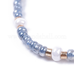 Adjustable Nylon Thread Braided Beads Bracelets&nbsp;BJEW-JB04377-03