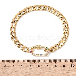 304 Stainless Steel Cuban Link Chains Bracelets&nbsp;BJEW-JB13530