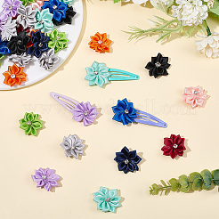 50Pcs 10 Colors Handmade Polyester Costume Accessories&nbsp;DIY-SP0006-45