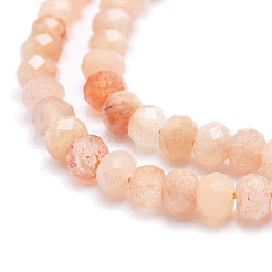 Natural Sunstone Beads Strands&nbsp;G-E569-H11