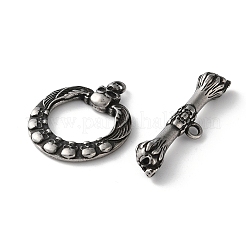 316 Stainless Toggle Clasps&nbsp;X-STAS-D303-06AS