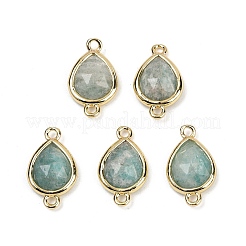 Natural Mixed Gemstone Faceted Connector Charms&nbsp;G-L514-048P