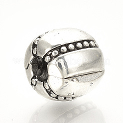 Alloy European Style Clasps&nbsp;PDLC-Q001-01
