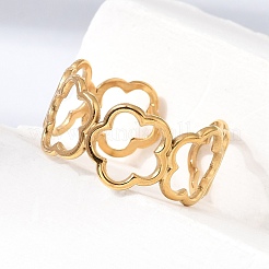 304 Stainless Steel Cuff Open Rings&nbsp;SA-CBA383B-02G