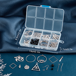 DIY Eye of Ra/Re Dangle Earring Making Kits&nbsp;DIY-SC0019-68