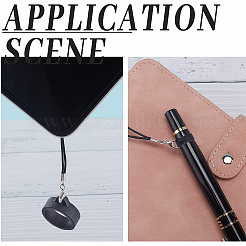 36Pcs Silicone Rings with 6Pcs Polyester Necklace Lanyard Anti-Loss Pendant Holder&nbsp;DIY-GF0008-07A