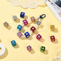 30Pcs UV Plating Acrylic Beads&nbsp;OACR-SC0002-45