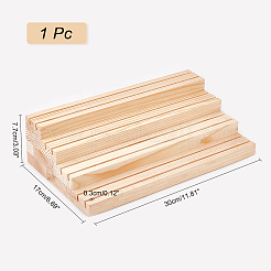 4-Tier Wood Jewelry Display Stands&nbsp;ODIS-WH0017-070