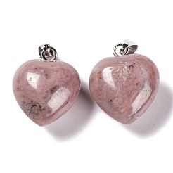 Natural Rhodonite Pendants&nbsp;G-I311-A02