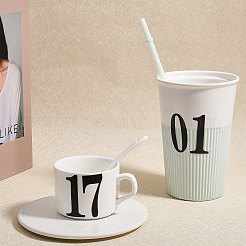 12 Sheets 3 Styles PVC Number Adhesive Decorative Stickers&nbsp;DIY-GL0004-59