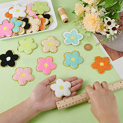 3 Sets Towel Cloth Computerized Embroidery Cloth Iron On/Sew On Patches&nbsp;FIND-FG0004-17