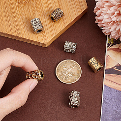6Pcs 6 Styles Brass Beads&nbsp;KK-NB0003-81