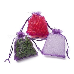 Organza Gift Bags with Drawstring&nbsp;X-OP-R016-9x12cm-20