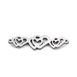 Non-Tarnish 304 Stainless Steel Link Connectors&nbsp;STAS-T059-13P