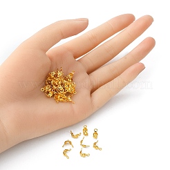 Brass Bead Tips&nbsp;KK-YW0001-53G