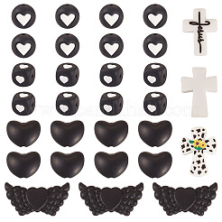 Religion Theme Food Grade Eco-Friendly Silicone Beads&nbsp;SIL-TA0002-97