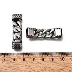 304 Stainless Steel Twisted Chain Shape Links&nbsp;STAS-D382-12AS
