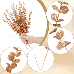 20Pcs Plastic Artificial Eucalyptus Leaves&nbsp;DJEW-GF0001-88A