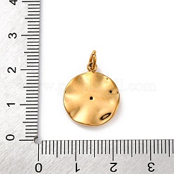 304 Stainless Steel Rhinestone Pendants&nbsp;STAS-M110-21G