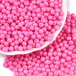 Opaque Baking Paint Glass Beads&nbsp;DGLA-T004-03K
