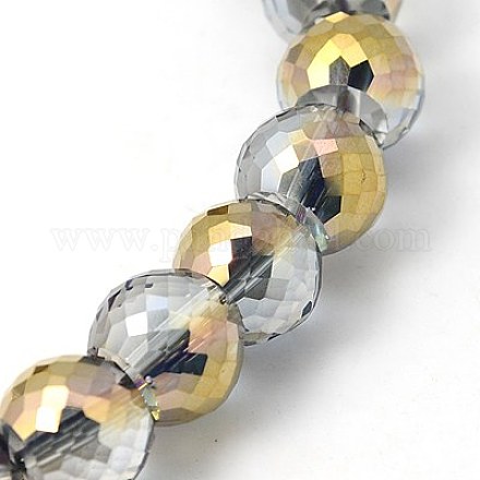 Electorplated Glass Beads&nbsp;EGLA-E003-13-1