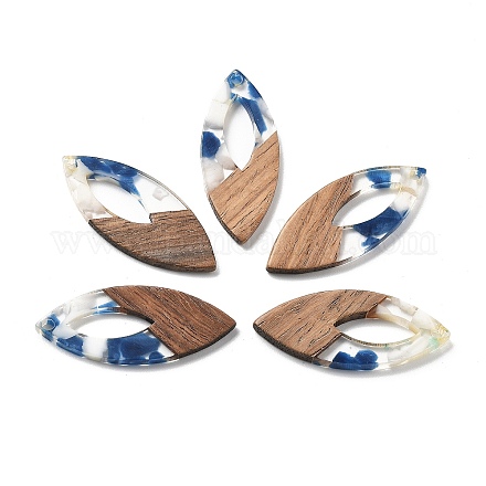 Resin and Walnut Pendants&nbsp;FIND-R051-12C-1