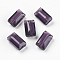 K9 Glass, Imitation Austrian Crystal Beads, Grade AAA, Faceted, Rectangle, Indigo, 10x15.5x7mm, Hole: 0.9~1mm