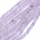 Natural Lavender Amethyst Beads Strands&nbsp;G-E411-20B-3mm-1