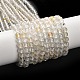 Natural Topaz Crystal Beads Strands&nbsp;G-B107-E02-02-2