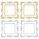 4Sets 2 Colors Plastic Switch Decorated Frame&nbsp;DIY-GA0002-36-1